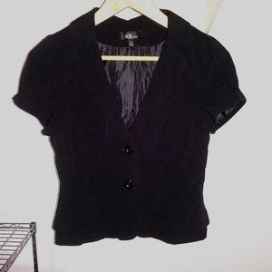 AGB Black Short Sleeve Jacket | Size 6P